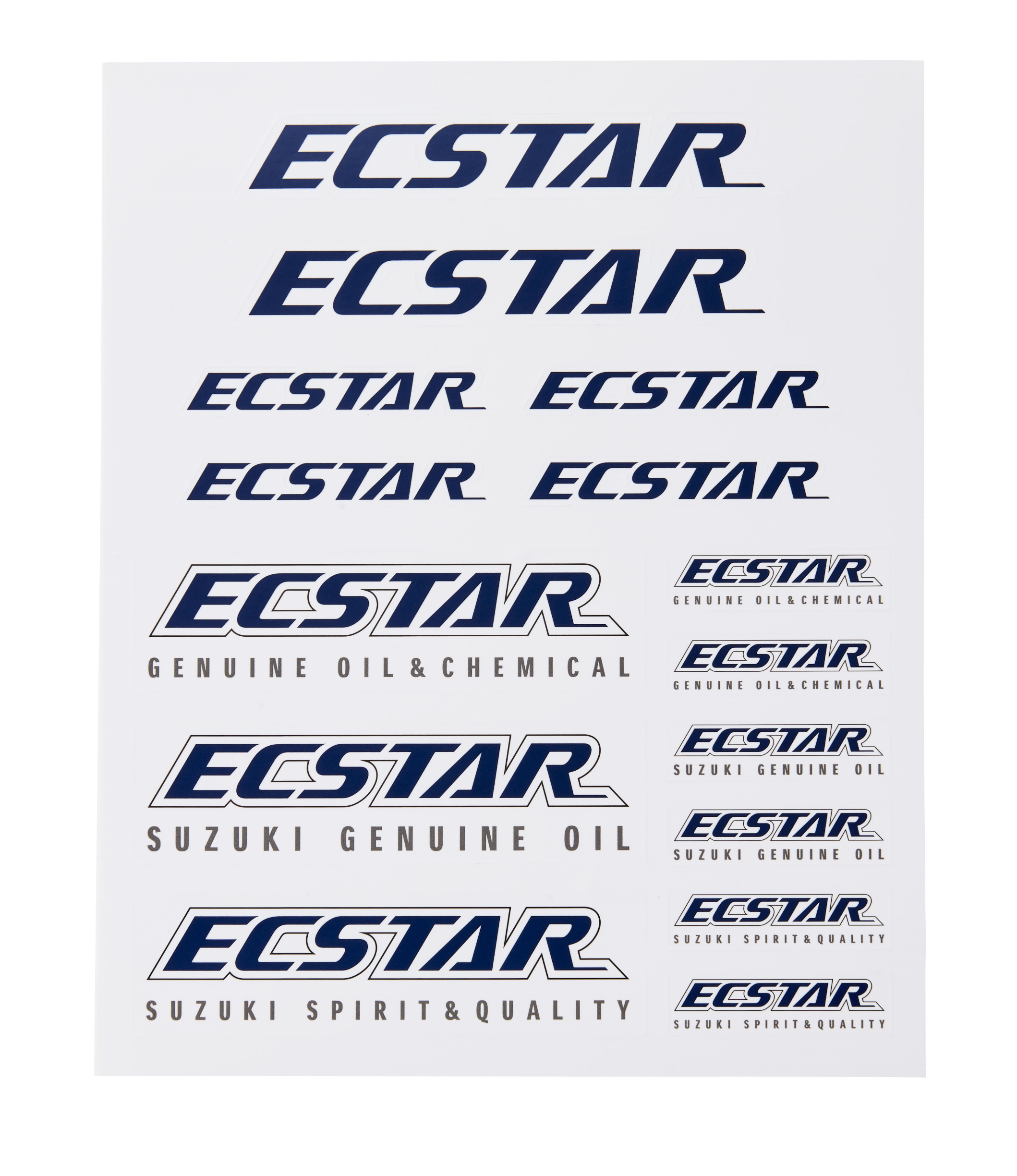 SUZUKI TEAM ECSTAR】ステッカー ECSTAR のご紹介 | ブログ | オート