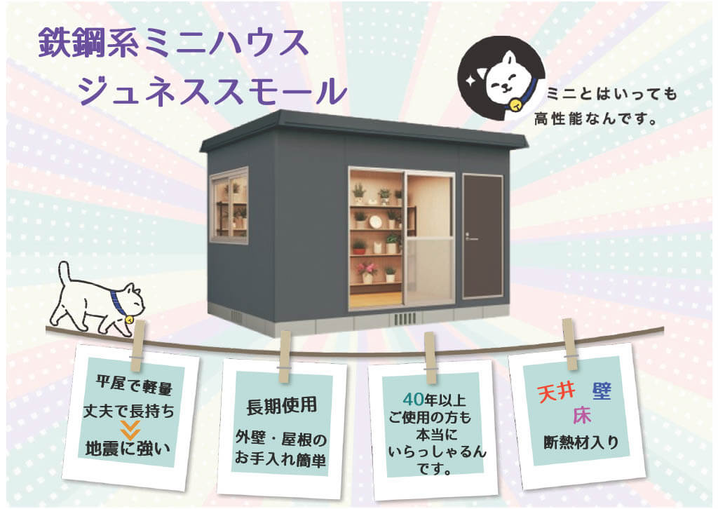 ミニハウスの紹介です